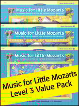 Music for Little Mozarts Level 3 piano sheet music cover